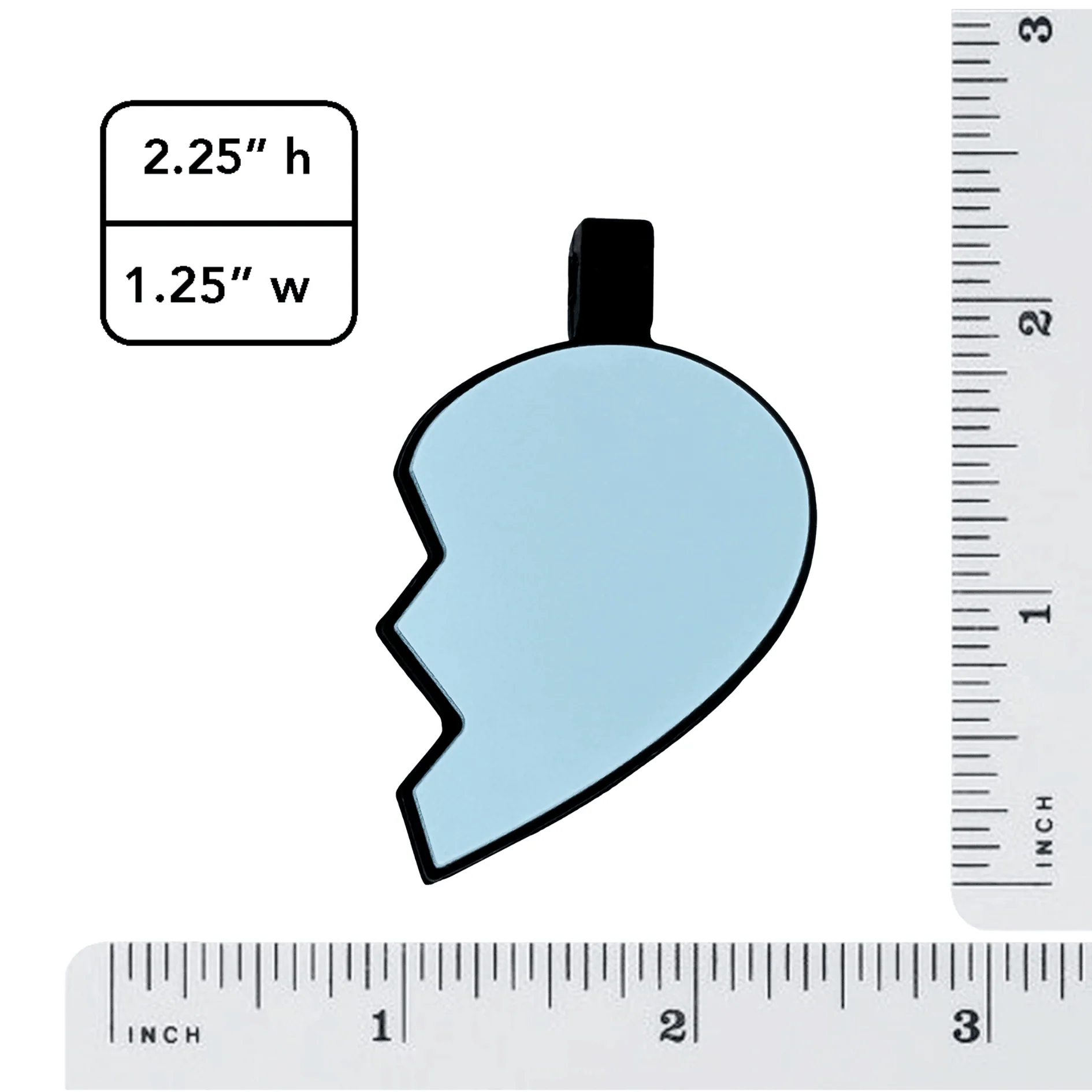 BFF Heart Silicone ID Tags - Image 5
