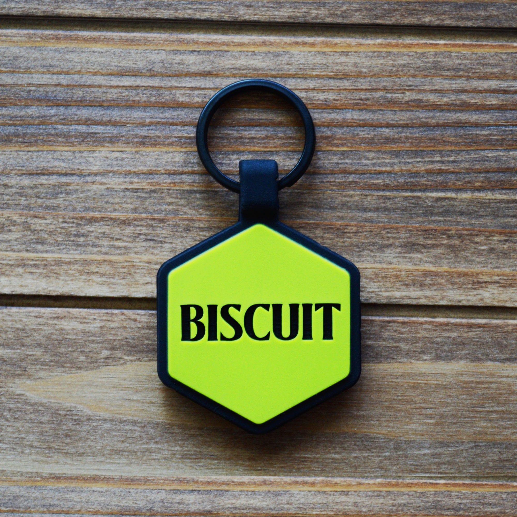 Chartreuse Silicone ID Tag - Image 3