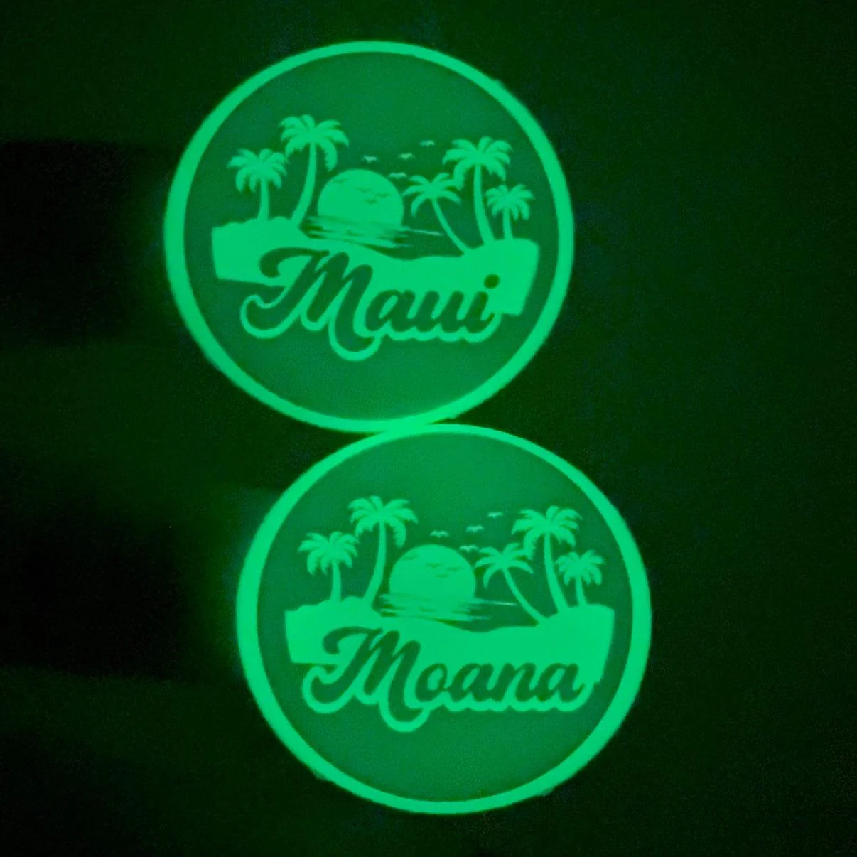 Custom Artwork | Glow In The Dark AirTag Holder Slide-On Pet ID Tag - Image 4