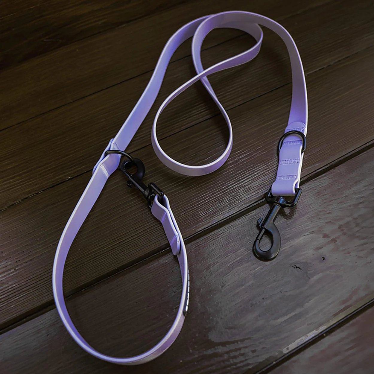 Heather Purple Waterproof Dog Leash - Image 3