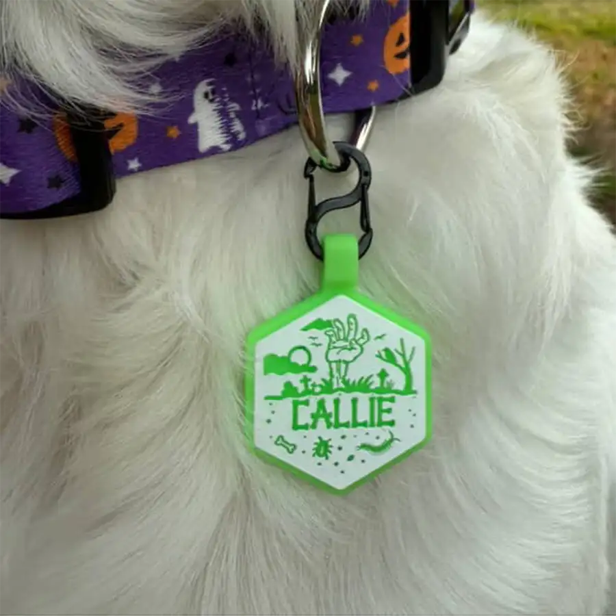 Mini Fright Fest Halloween ID Tags - Image 5