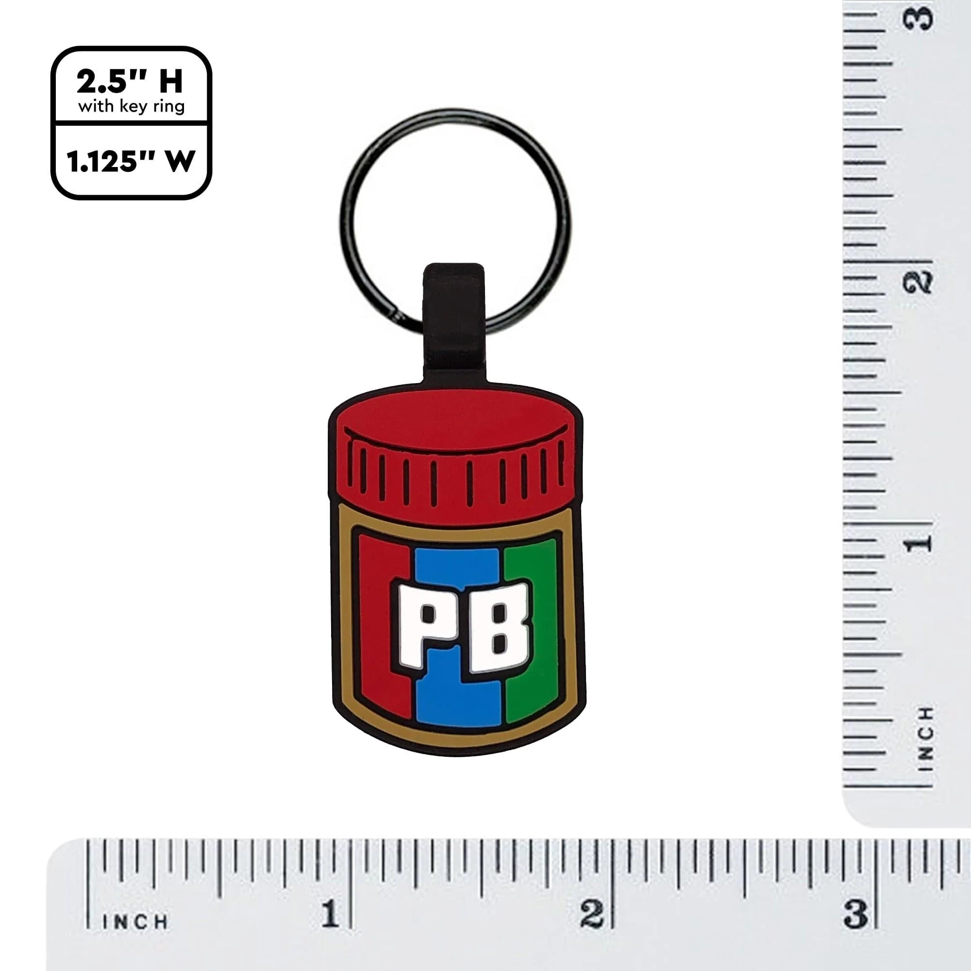 Peanut Butter Silicone ID Tag - Image 4