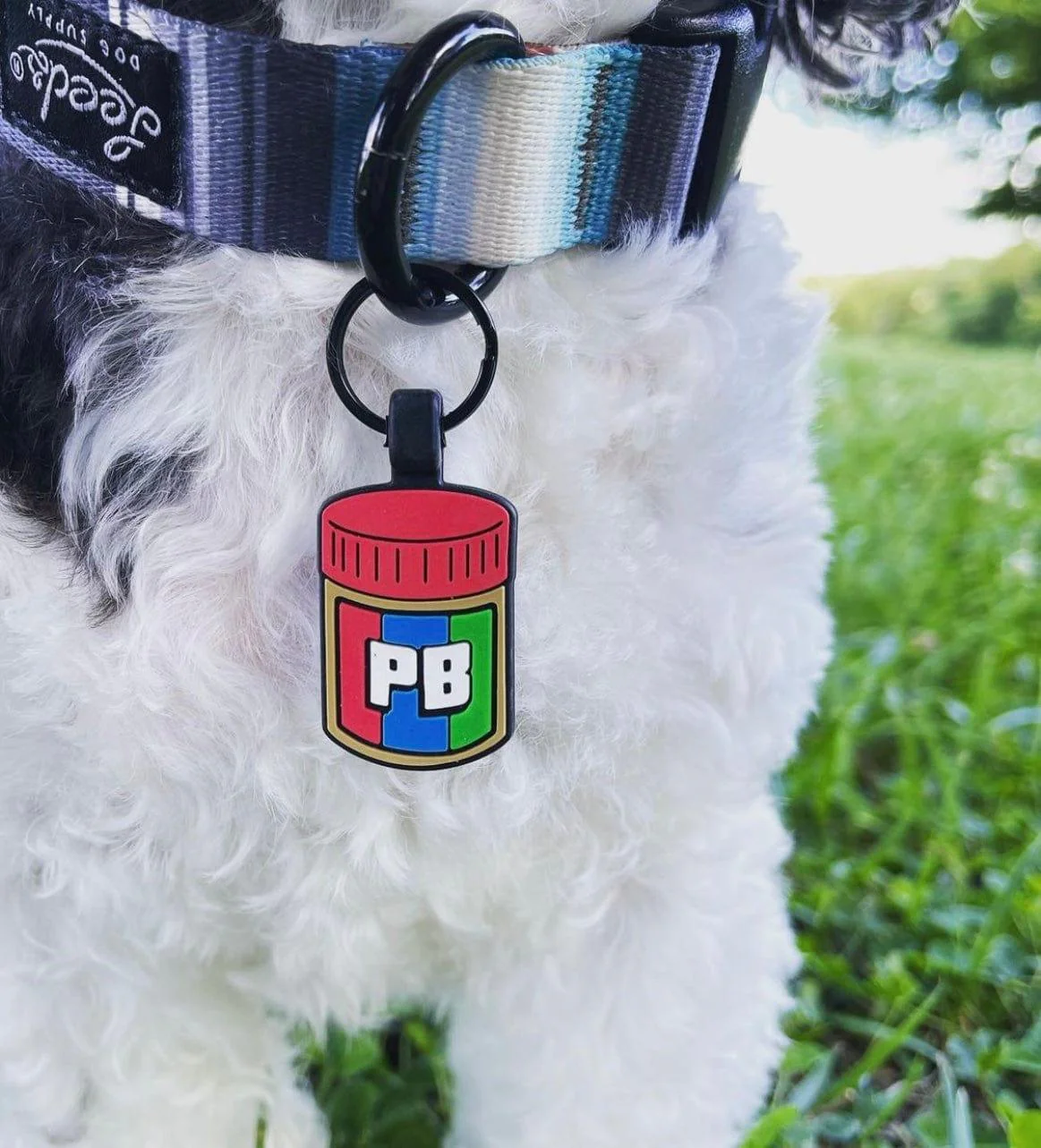 Peanut Butter Silicone ID Tag - Image 7