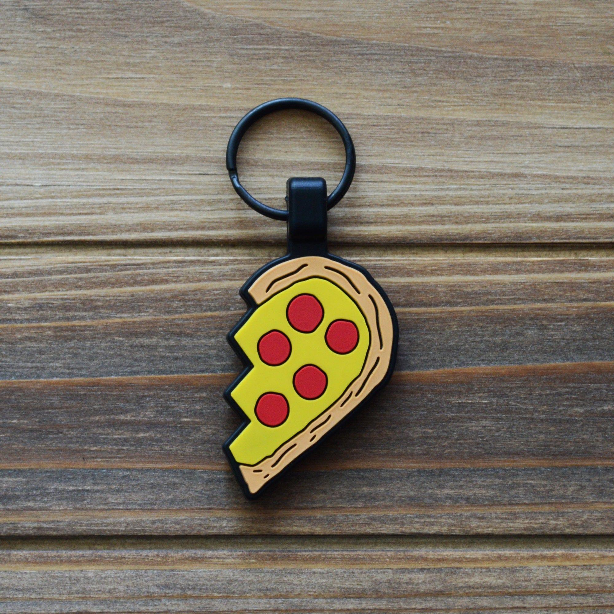 Pizza Your Heart Silicone ID Tag - Image 3