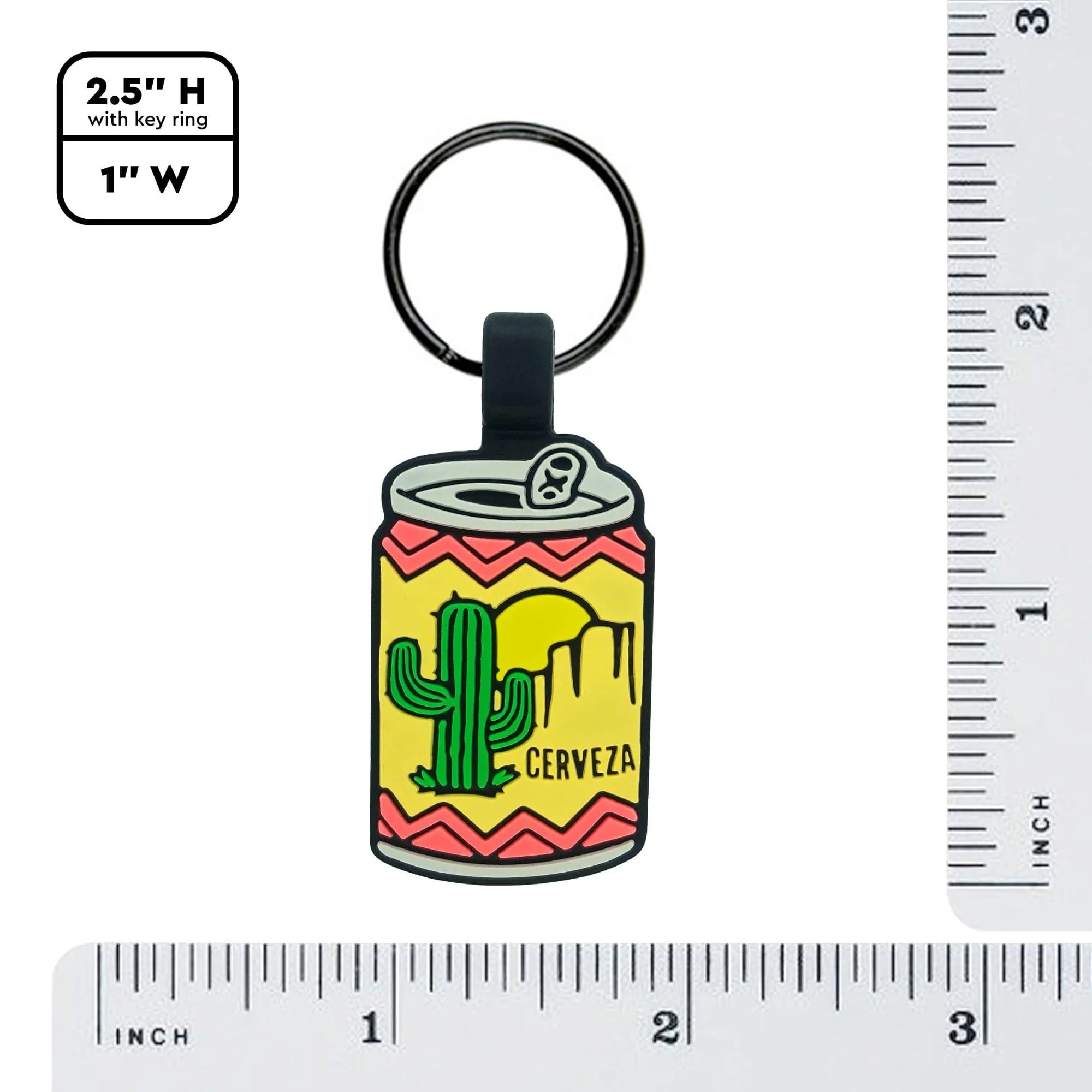 QR Code "Beer Me!" Silicone ID Tag - Image 5