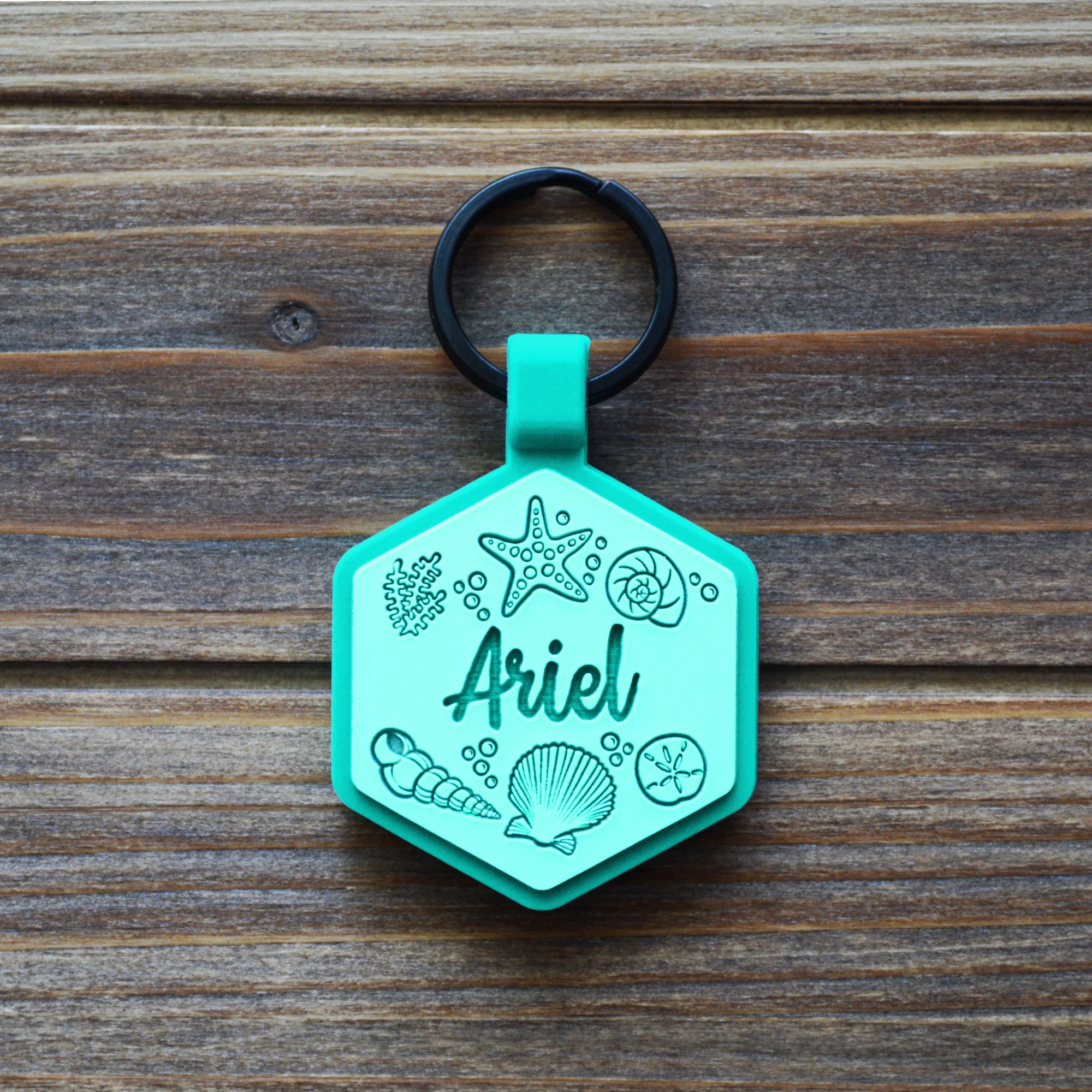 Under The Sea Silicone ID Tag - Image 3