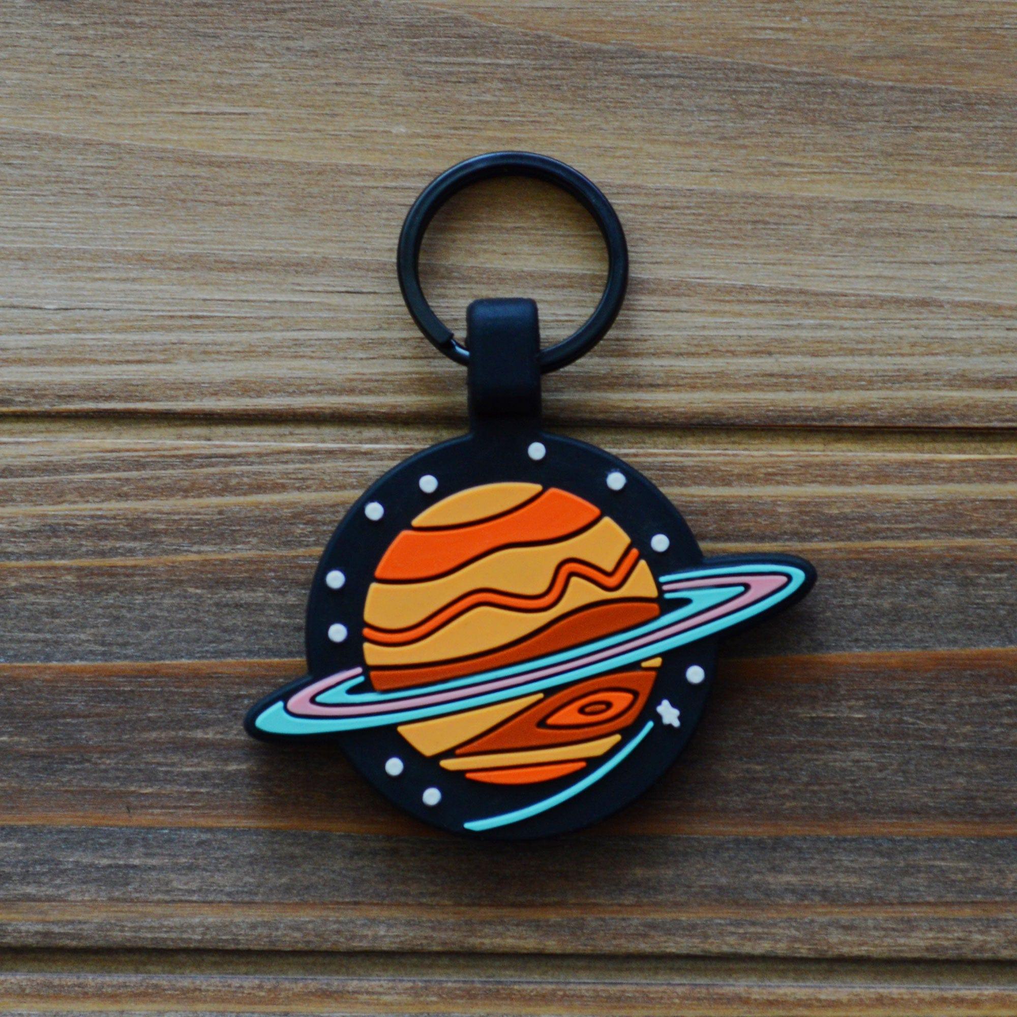 Spaced Out Silicone ID Tag - Image 3