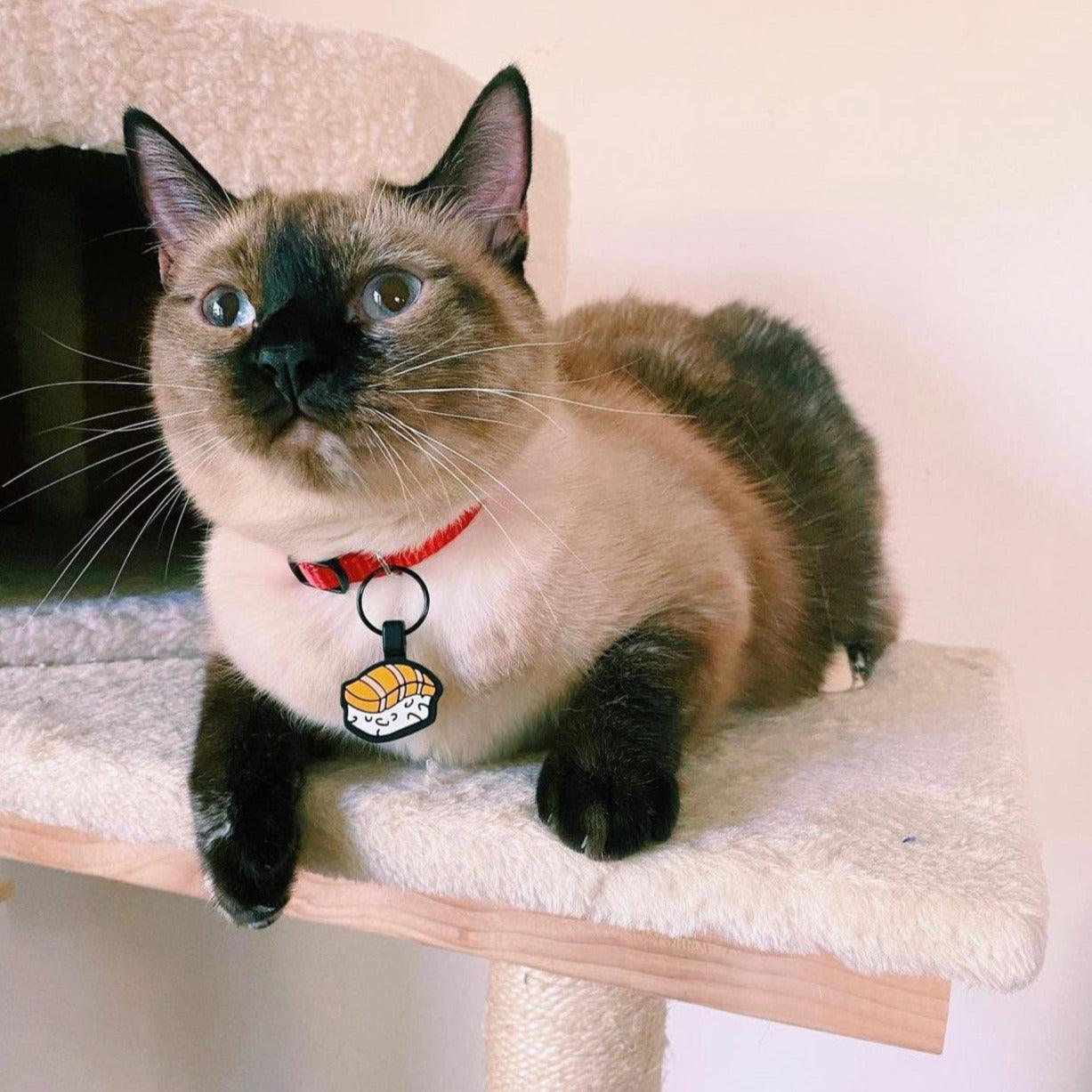 Sushi Silicone Cat ID Tag - Image 6