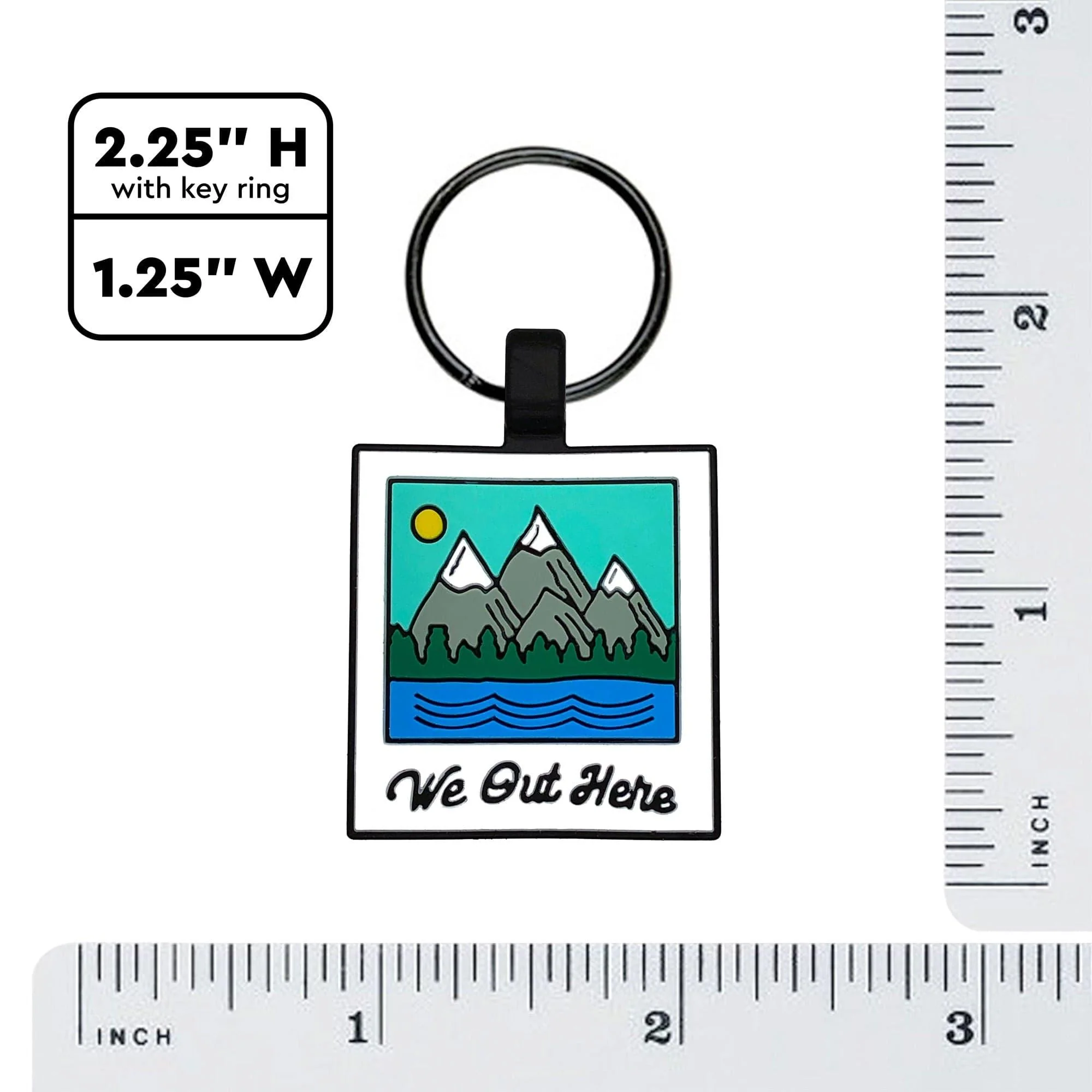 We Out Here Silicone ID Tag - Image 5