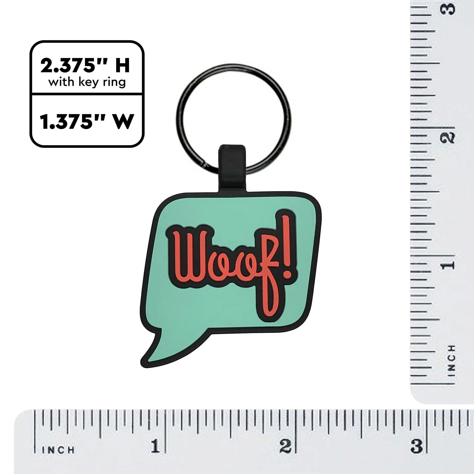 Woof! Silicone Tag - Image 4